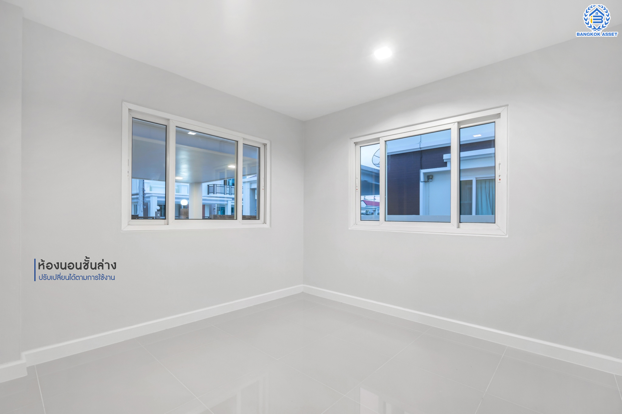 บ้านมือสองตกแต่งใหม่ ม.ธันยบดี บางใหญ่-กาญจนาฯ บ้านเดี่ยวหลังใหญ่ เนื้อที่ 56 ตร.ว. ฟังก์ชัน 4 ห้องนอน 3 ห้องน้ำ จอดรถได้ 2 คันบนทำเลคุณภาพ หน้าโครงการติดถนนกาญจนาฯ ใกล้เซ็นทรัลเวสต์เกต ทางด่วน และรถไฟฟ้าสายสีม่วง "สถานีตลาดบางใหญ่"